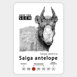 The Saiga Antelope Sticker